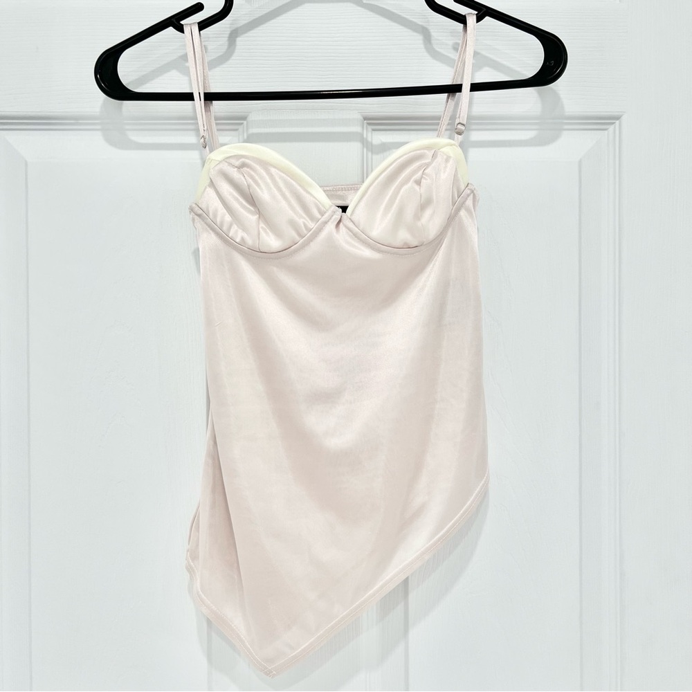 NWT NOBLE - SWEETHEART CAMISOLE - SATIN PINK